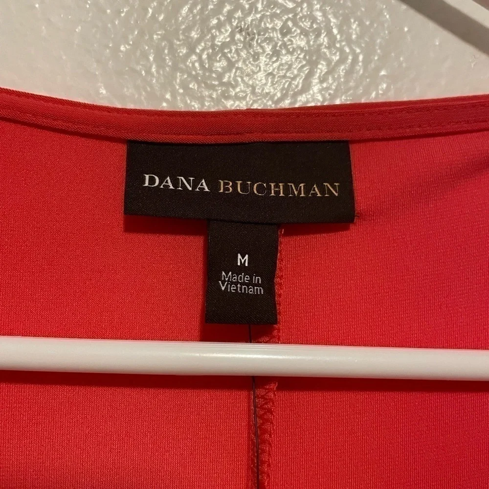 NWT Dana Buchman Hot Lava Sunset Chic Summer Dress Size Medium